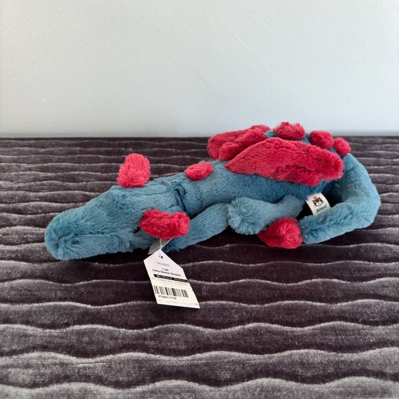 RARE Jellycat Little Dexter Dragon BNWT - Picture 2 of 5